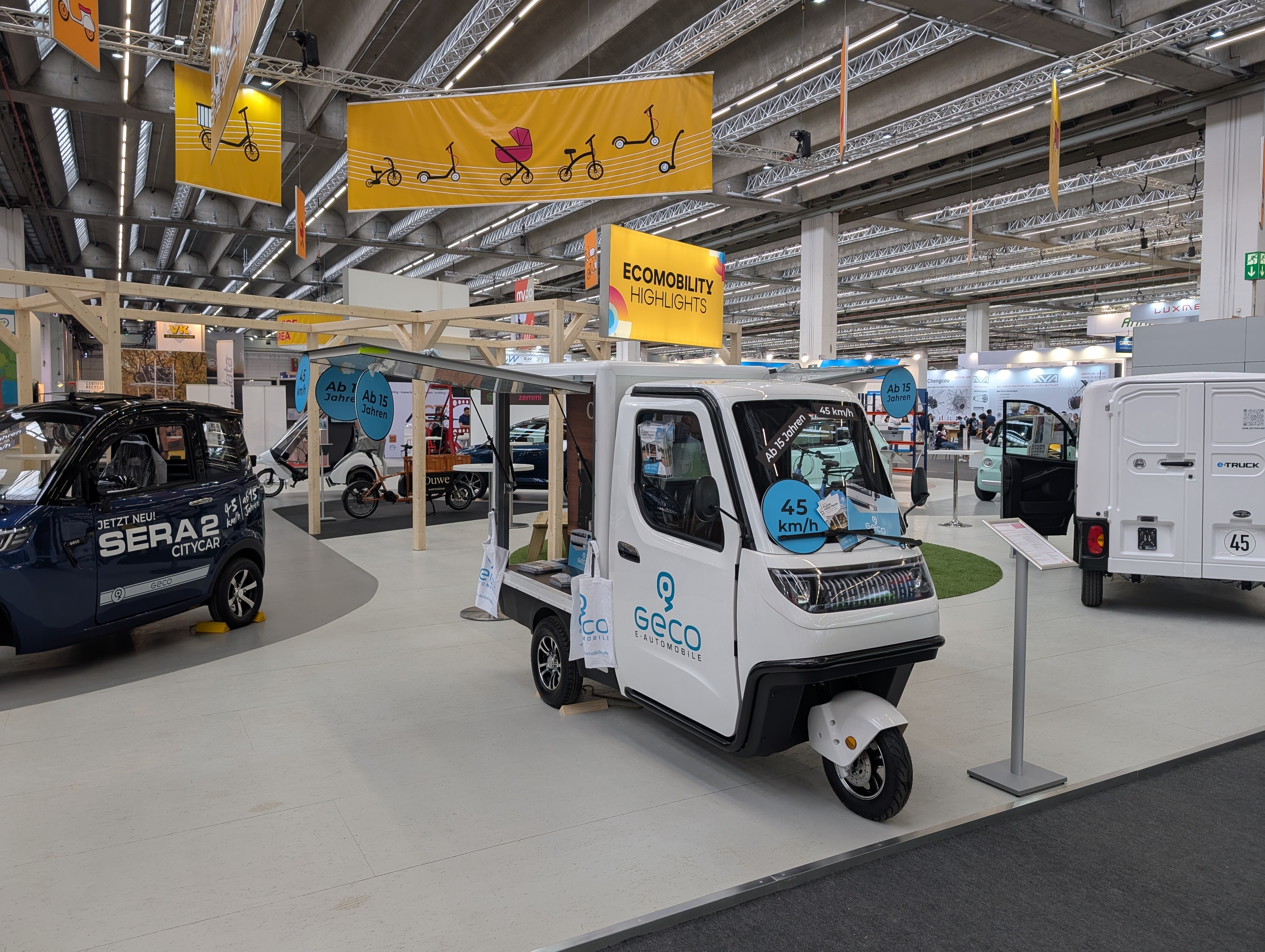 Ecomobility Highlights — messe med elektriske køretøjer og mikrobiler